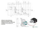 Rozdzielacz hydrauliczny do ładowaczy czołowych (LS - Load Sensing) 2-sekcyjny (1 x sekcja pływająca) max przepływ 90L - sterow