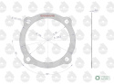 Uszczelka pokrywy zwolnicy krążelit 0.8mm C-330 ( sprzedawane po 10 ) ORYGINAŁ URSUS