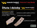 Redlica agregatu podorywkowego 1738000000 Gruber z węglikiem wolframu WARYŃSKI MAXX