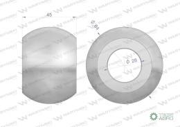 Kula hartowana kat. 2-3 64X28X45 Waryński