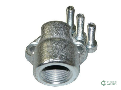 Adapter pompy hydraulicznej kątowy 1/2" 30 mm M6