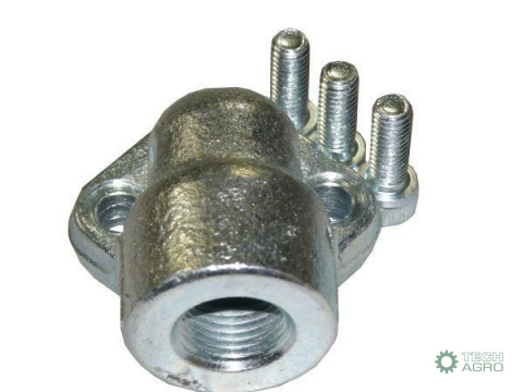 Adapter pompy hydraulicznej kątowy 1/2" 40 mm M8