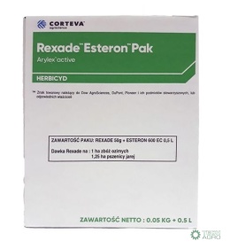 REXADE+ ESTERON 600 EC 0,05 KG+ 0,5L 1HA