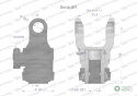 Sprzęgło na kołek wału Seria 6R 2200Nm - 30x92 - 1 3/8 Z21 WARYŃSKI