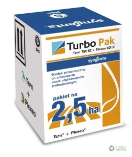 TURBO PAK 2,5HA 1L Tern 750EC+ 2x 1L Plexeo 60EC.