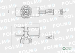 Pompa zasilająca 87327688 POLMO