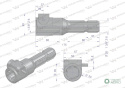 Redukcja adapter na trzpień 1 3/8" 6 wpustów na wałek 1 3/8" 6 wpustów WARYŃSKI