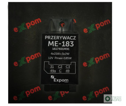 Przerywacz kierunkowskazów ME94. 83355934. PKJ-95 MF3/MF4/C-330M/C-385 EXPOM KWIDZYN EU