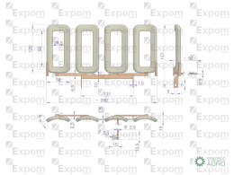 Uzwojenie. cewka stojanu 8541200. 151120 R10. R11 EXPOM KWIDZYN eu