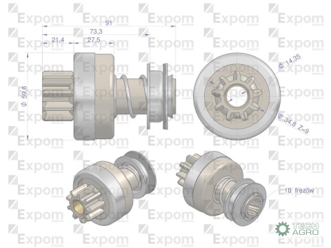 ZESPÓŁ SPRZ.BOSCH EXPOM