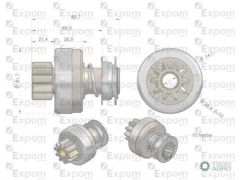 ZESPÓŁ SPRZ.MTZ ISKRA EXPOM ZESPÓŁ SPRZ.MTZ ISKRA EXPOM