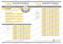 Koło zębate hartowane z kołnierzem 20B-1 (R1 1.1/4) Z-11 Waryński