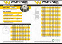 Koło zębate hartowane z kołnierzem 20B-1 (R1 1.1/4) Z-15 Waryński