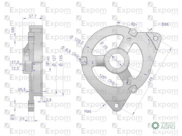 Pokrywa przednia alternatora AX230000 C-330 Nowy Typ EXPOM KWIDZYN eu