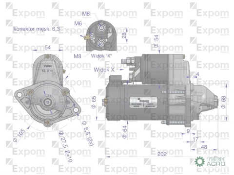 Rozrusznik regenerowany CS519 Expom Kwidzyn Eu