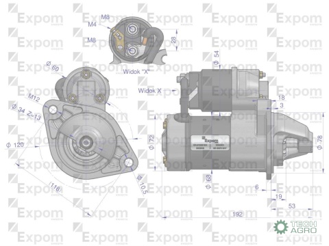 Rozrusznik regenerowany JS1158 Expom Kwidzyn Eu