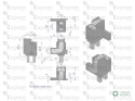 Szczotkotrzymacz ze szczotkami alternatora EX257000 A120 Bizon EXPOM KWIDZYN eu
