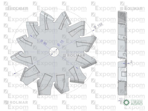 Wentylator alternatora MF3 Nowy Typ EXPOM KWIDZYN eu Wentylator alternatora MF3 Nowy Typ EXPOM KWIDZYN eu