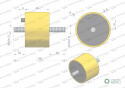 Amortyzator poliuretanowy 80sha Waryński