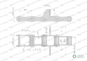 Łańcuch podajnika S52 łapka SD co 6 ogniwa 5m Waryński