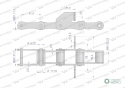 Łańcuch podajnika S55 łapka SD co 8 ogniwa 5m Waryński
