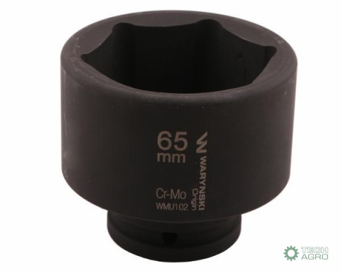 Nasadka udarowa sześciokątna 3/4". 65 mm. CrMo. DIN 3129. Waryński Nasadka udarowa sześciokątna 3/4". 65 mm. CrMo. DIN 3129. Waryński