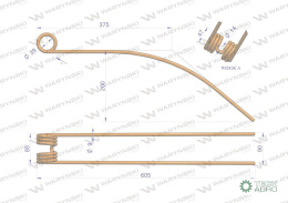 Palec zgrabiarka zastosowanie Niemeyer WARYŃSKI W-600014