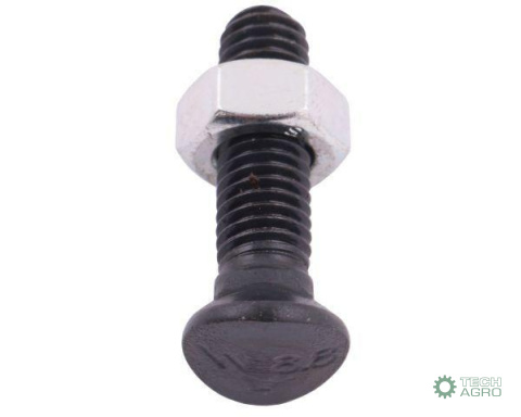 Śruba kpl. redliczkowa półokrągła M8x33 mm kl. 8.8 Waryński ( sprzedawane po 25 ) Śruba kpl. redliczkowa półokrągła M8x33 mm kl. 8.8 Waryński ( sprzedawane po 25 )