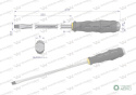 Wkrętak do pobijania 8.5x250mm Waryński