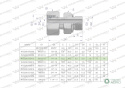 Przyłączka hydrauliczna AB (EVGE) M16x1.5 10L x 1/4" BSP ED Waryński ( sprzedawane po 2 )