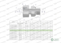 Przyłączka hydrauliczna AB (EVGE) M18x1.5 12L x 3/8" BSP ED Waryński