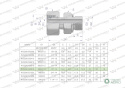 Przyłączka hydrauliczna AB (EVGE) M26x1.5 18L x 1/2" BSP ED Waryński