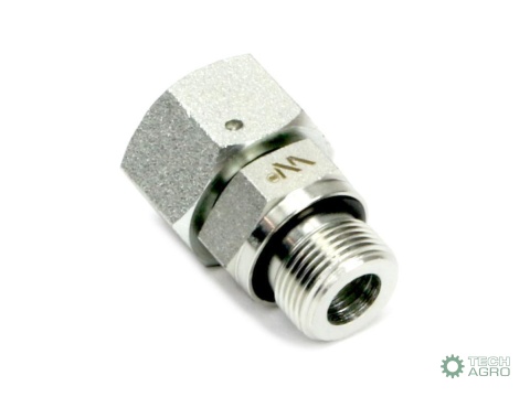 Przyłączka hydrauliczna AB (EVGE) M26x1.5 18L x 1/2" BSP ED Waryński Przyłączka hydrauliczna AB (EVGE) M26x1.5 18L x 1/2" BSP ED Waryński