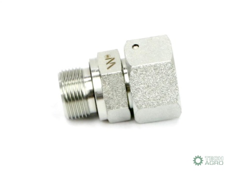 Przyłączka hydrauliczna AB (EVGE) M26x1.5 18L x 1/2" BSP ED Waryński Przyłączka hydrauliczna AB (EVGE) M26x1.5 18L x 1/2" BSP ED Waryński