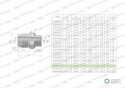 Przyłączka hydrauliczna BB 1 1/16"UNF (JIC) x M22x1.5 (XGE) Waryński ( sprzedawane po 2 )