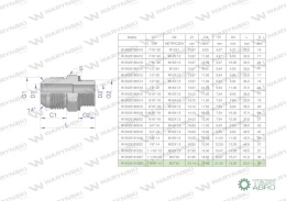 Przyłączka hydrauliczna BB 1 5/16