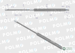 Siłownik drzwi L max. 505mm 4403123P DEUTZ POLMO