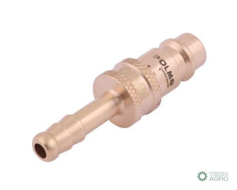 Szybkozłącze pneumatyczne P26 NW7.2 wtyczka pod wąż DN06mm POLMO ( sprzedawane po 5 ) Szybkozłącze pneumatyczne P26 NW7.2 wtyczka pod wąż DN06mm POLMO ( sprzedawane po 5 )