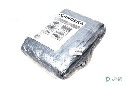 Plandeka MOCNA 4x6m (srebrna) gramatura 110g/m2