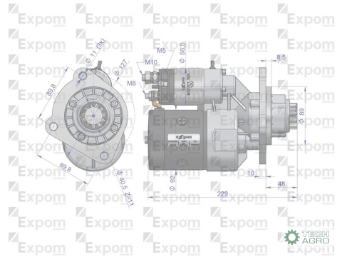 ROZRUSZNIK Z RED.C360/C330 EXPOM BLU LINE KWIDZYN EU