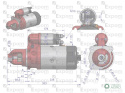 Rozrusznik R10U 24V 4.8kW C-385 EXPOM KWIDZYN eu