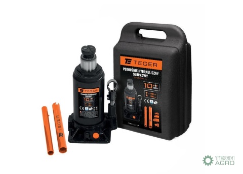 Podnośnik hydrauliczny - słupkowy, 10T, Teger