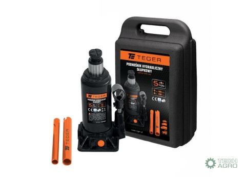 Podnośnik hydrauliczny - słupkowy, 5T, Teger