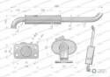 Tłumik T25 INOX WARYŃSKI