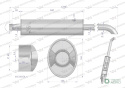 Tłumik wydechowy Belarus Mtz 80 82A Pronar INOX WARYŃSKI