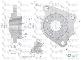 Głowica rozrusznika C-360 3P MF-3 typu Magneton 9142764 Blue Line EXPOM KWIDZYN