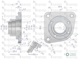 Głowica rozrusznika Case typu Magneton 9142805 Blue Line EXPOM KWIDZYN