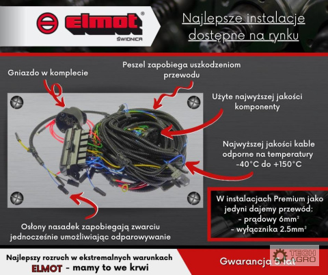 Instalacja łączona T-25 ELMOT PREMIUM LINE