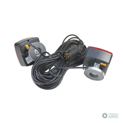 Instalacja zestaw oświetlenia z magnesami 12m 12V (kabel 1mm) lampa LED polska Premium ELMOT Instalacja zestaw oświetlenia z magnesami 12m 12V (kabel 1mm) lampa LED polska Premium ELMOT