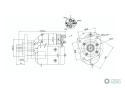 Rozrusznik z reduktorem DEUTZ typu Magneton 9142802 ELMOT